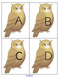 Owls theme activities and printables for Preschool, Pre-K and