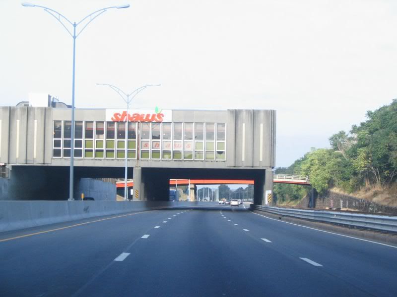 Shaws over Mass 90 Turnpike