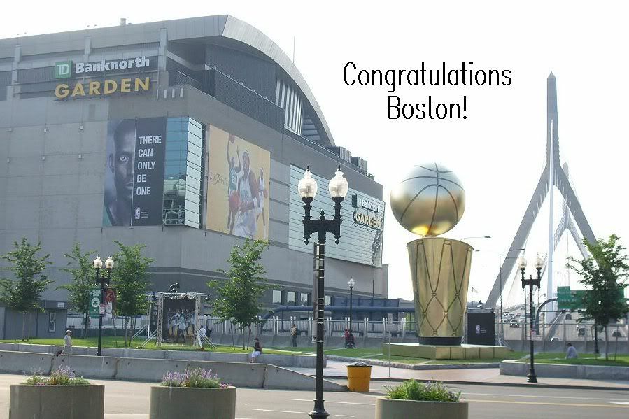 Boston Garden - Celtics NBA Winners 2007