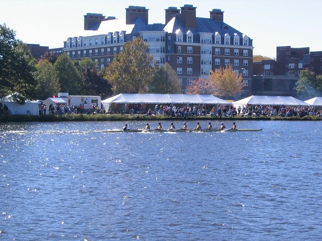 Head of the Charles Row Boat Race on the St Boston Massachusetts MA