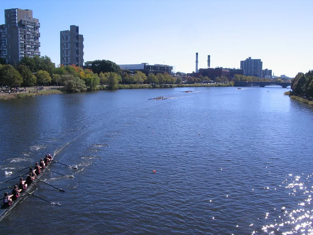 Head of the Charles Row Boat Race on the St Boston Massachusetts MA