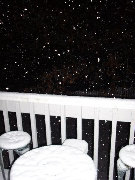 Salem Ma First Snow Dec 3, 2007