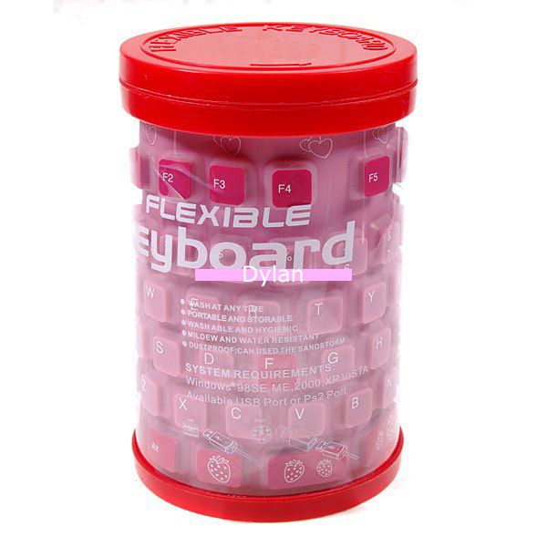 Pinky Flexible Hello Kitty Keyboard selling at only $22.