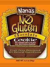 nana's no-gluten chocolate cookie
