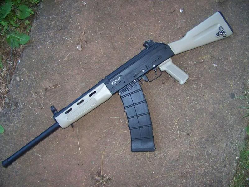 Saiga 12 Conversion Saiga 12 conversion with hk