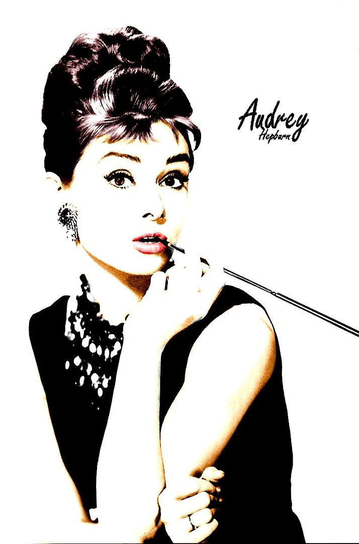 Audrey Hepburn colour