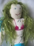 Adrienne-Plush Mermaid Doll