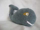 Barnabus-Upcycled Wool Whale