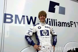 F1 Vettel debuut Williams