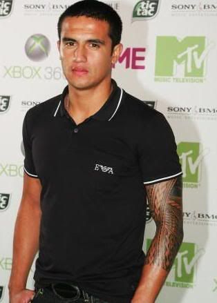 Tattoo Football Players Tim Cahill