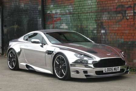 Chrome Aston Martin