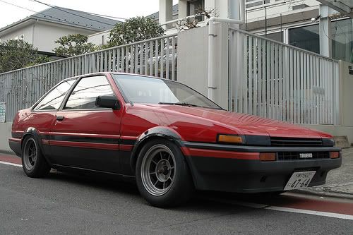 [Image: AEU86 AE86 - Keisuke's AE86 Notchbacks X3]