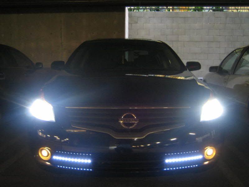 2008 Nissan altima daytime running lights #7