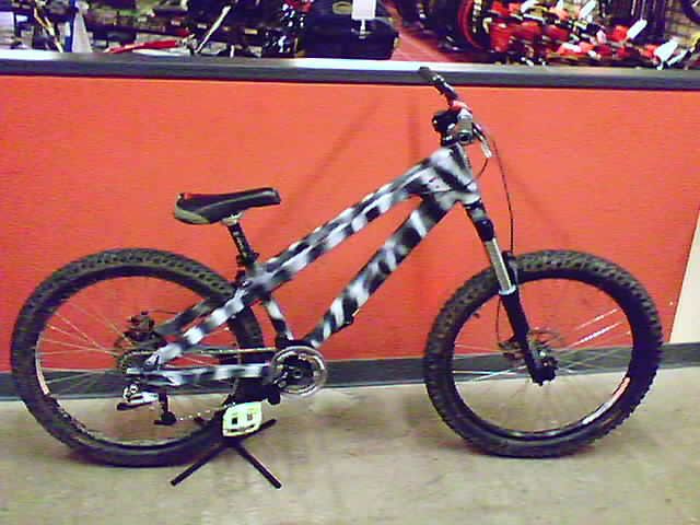 downhill with hardtail