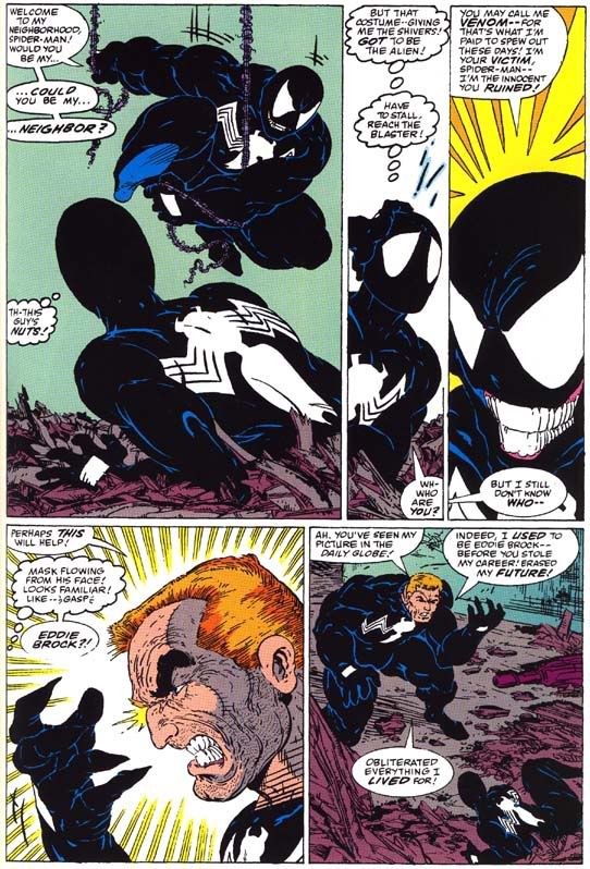 Confused about Venom origin. The SuperHeroHype Forums