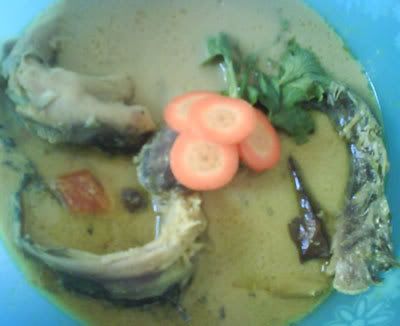 another view of gulai lele