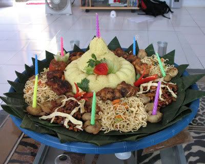 tumpeng frot view