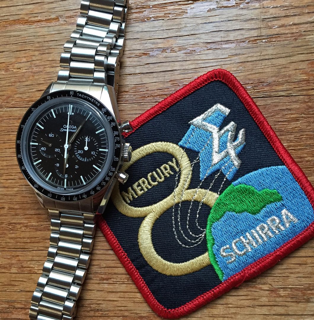 first omega in space steel bracelet
