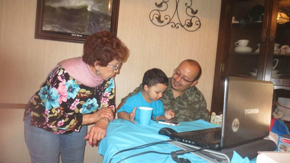 Skyping with Grandma Belle and Grandpa Mark. photo 529086_10152720260430417_682006333_n.jpg