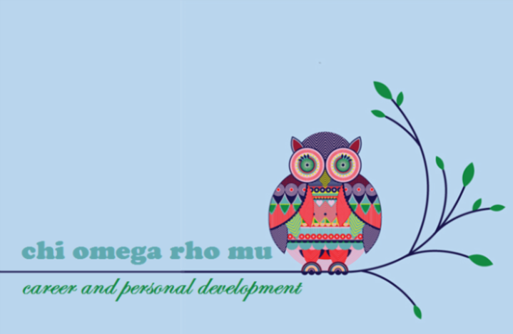 Chi Omega Rho Mu Career & Personal Development