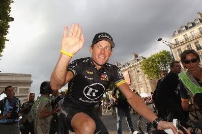 Armstrong despediu-se da Volta a França