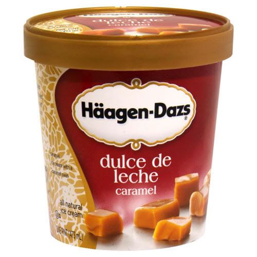 Haagen Daaz Dulce de Leche