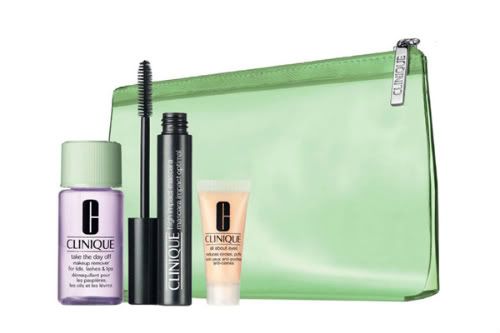 Clinique High Impact Makeup Gift Set. This set includes: bestselling High 