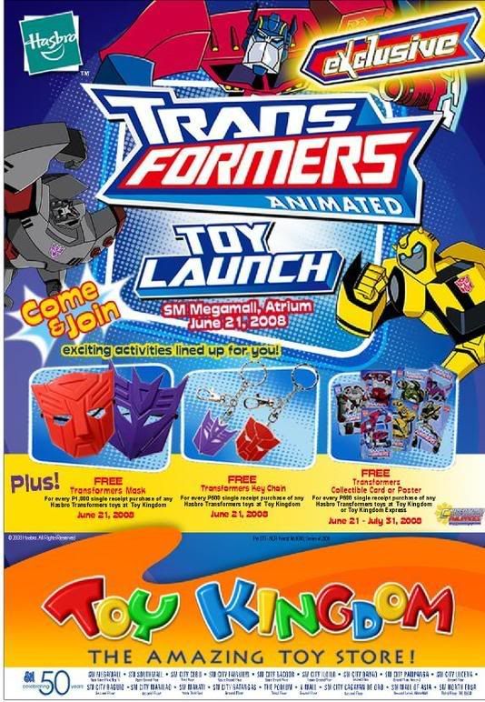 Transformers Animated Offical Toy Launch