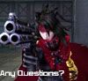 Vincent Valentine in Final Fantasy VII: Dirge of Cerberus