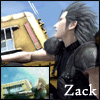 Flashback of Zack in Final Fantasy VII: Advent Children