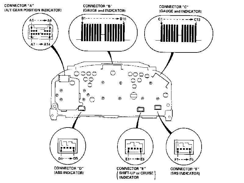94-97/98-01 Integra Cluster Into 92-95/96-00 Civic Wiring Diagrams