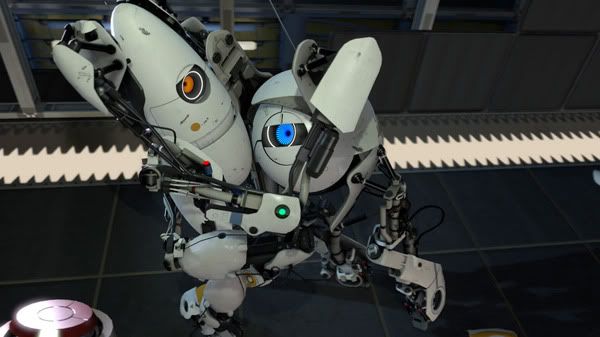 portal 2 atlas. portal 2 atlas and p-body.