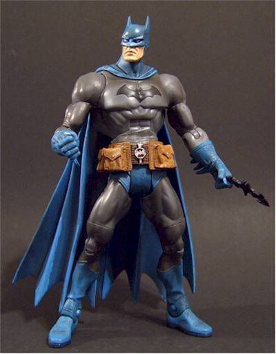 blue batman figure