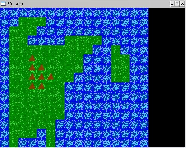 I just made my first tile based program!