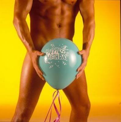 Happy Birthday Balloon placement