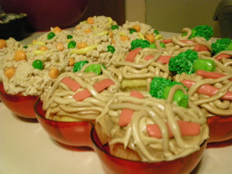 Chinese Food Cupcakes