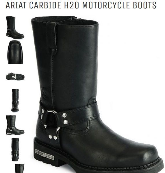 Waterproof harness boots that are truely waterproof - Harley ...