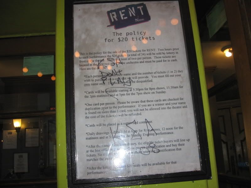 re: The Graffiti on the Nederlander Theater