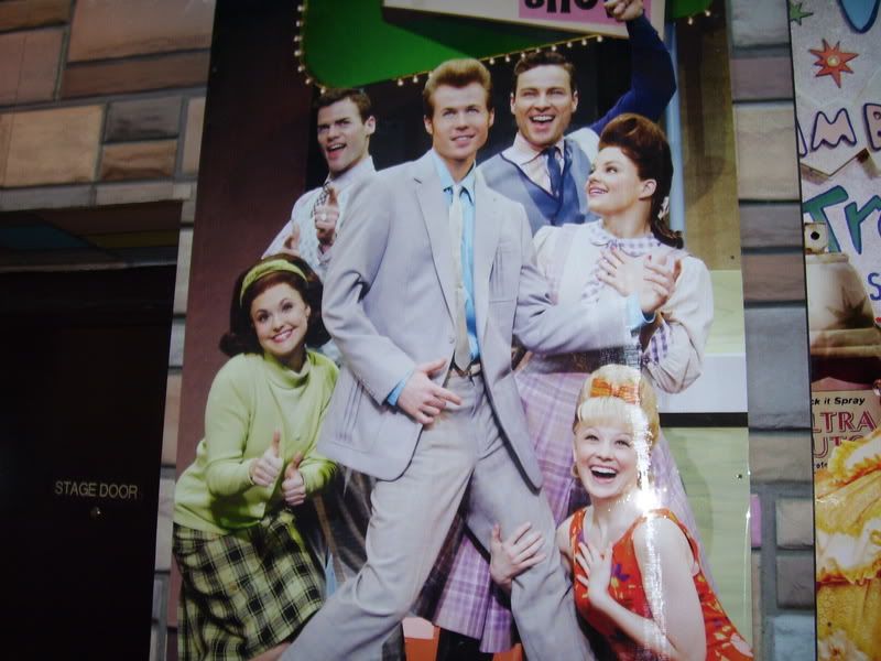 re: Backstage pictures with Ashley Parker Angel at Hairspray