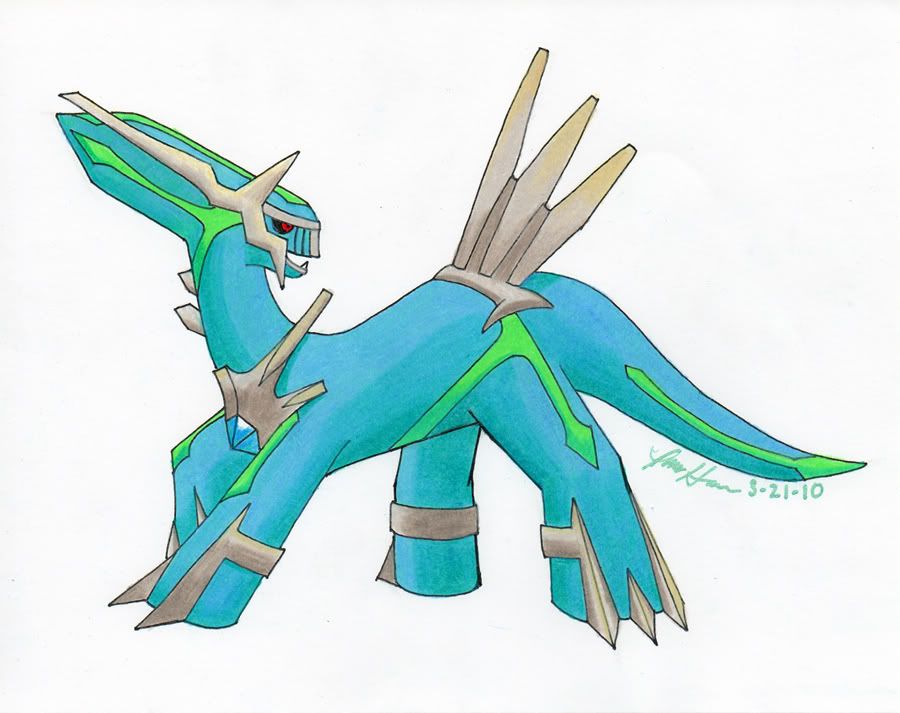 pokemon coloring pages dialga. for actual Pokemon-shaped