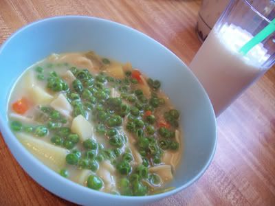 vegetables & potato soup