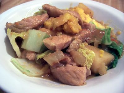 Pork & Veggie Curry