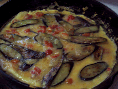 Eggplant Fritata