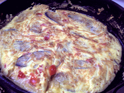 Eggplant Fritata side 2