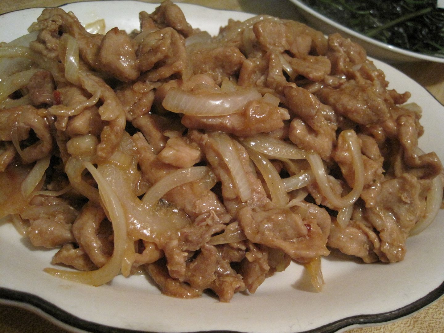 pork  stir fry