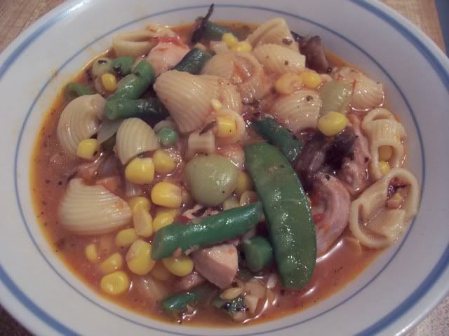 Garden Pasta Soup