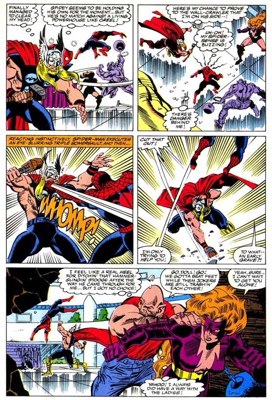 Thor Vs Spiderman