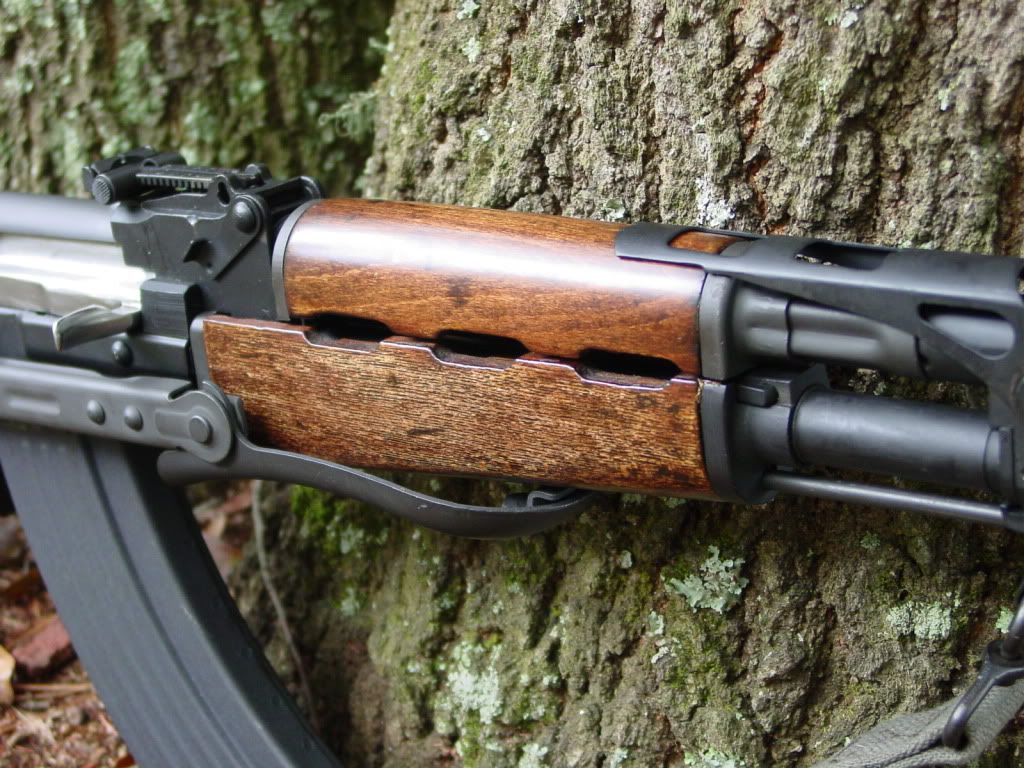 Just replaced the plastic handguards on my underfolder with AK Rifles