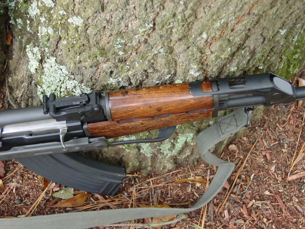 Just replaced the plastic handguards on my underfolder with AK Rifles