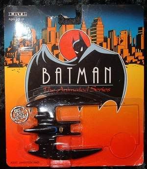 batman animated series batwing toy